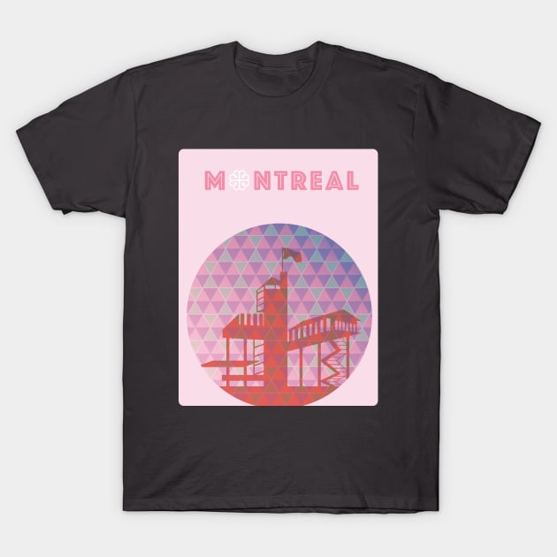 Montreal - Biosphere T-Shirt by aglomeradesign